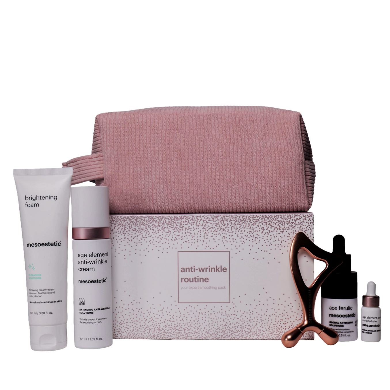 a xmas pack anti-wrinkle routine